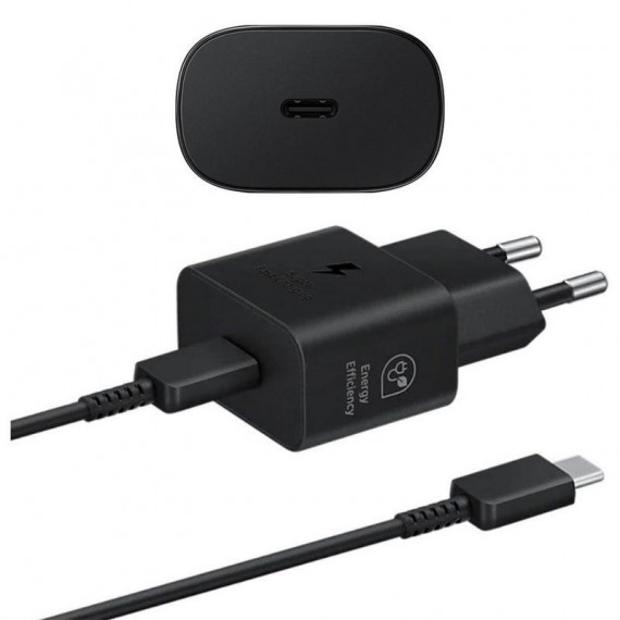 SAMSUNG Cargador Super Rápido 25W Usb-c Negro
