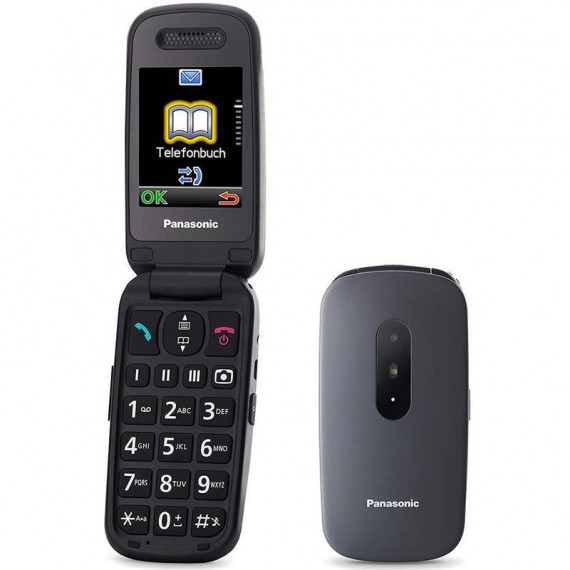 PANASONIC KX-TU446 Teléfono Móvil para Mayores Negro