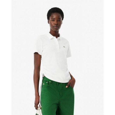 Polo de piqué ajustable de corte ajustado de Lacoste