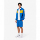 Pantalón Corto de Rayas con Logotipo Deportivo de LACOSTE