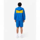 Pantalón Corto de Rayas con Logotipo Deportivo de LACOSTE