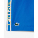 Pantalón Corto de Rayas con Logotipo Deportivo de LACOSTE