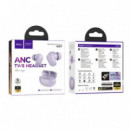 HOCO EQ17 Auricular Inalámbrico con Cancelación de Ruido Taro Purple