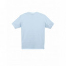 Camisetas Hombre Camiseta HERSCHEL Pigment Dye Pocket Ashley Blue