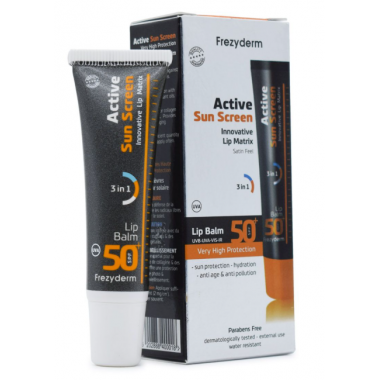 FREZYDERM Active Sun Screen Lip Balm Spf 50+15ML