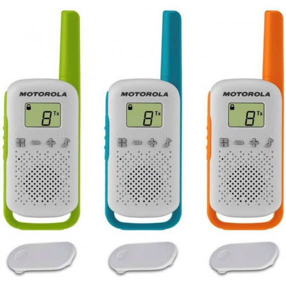 MOTOROLA T42 Walkie Talkie Triple Pack