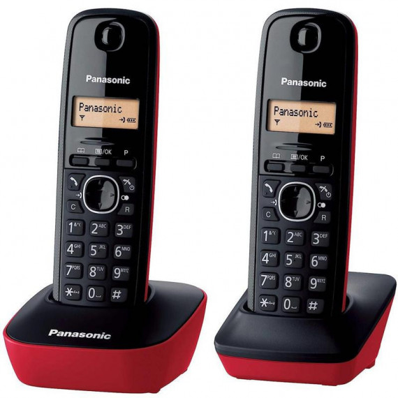 PANASONIC KX-TG1612 Duo Teléfono Inalámbrico