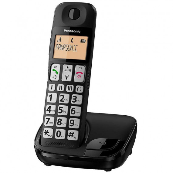 PANASONIC KX-TGE310SPB Teléfono Inalámbrico para Mayores