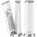 PANASONIC KX-TGK212SPW Teléfono Inalámbrico Duo Blanco