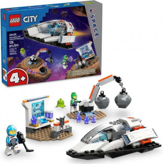 LEGO City Nave Espacial y Descubrimiento del Asteroide 60429