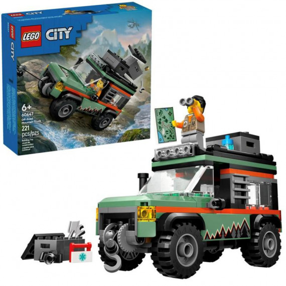 LEGO City Todoterreno 4X4 de Montaña 60447