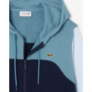 Sudadera con Capucha y Cremallera con Bloques de Color de LACOSTE