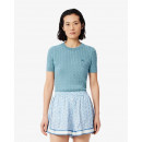 Jersey de Punto con Ochos con Efecto Lavado de LACOSTE