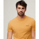 Camiseta de Algodón Orgánico con Logotipo Essential de SUPERDRY