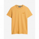 Camiseta de Algodón Orgánico con Logotipo Essential de SUPERDRY