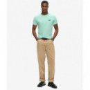 Camiseta de Algodón Orgánico con Logotipo Essential de SUPERDRY