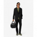 Camiseta de Corte Clásico de Punto de Algodón de LACOSTE