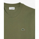 Camiseta de Corte Clásico de Punto de Algodón de LACOSTE