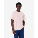 Camiseta de Corte Clásico de Punto de Algodón de LACOSTE