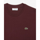 Camiseta de Corte Clásico de Punto de Algodón de LACOSTE