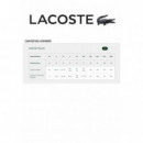 Camiseta de Corte Clásico de Punto de Algodón de LACOSTE