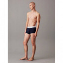 Low Rise Trunk 3PK Shoreline, Gr Heather  CALVIN KLEIN