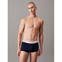 Low Rise Trunk 3PK Shoreline, Gr Heather  CALVIN KLEIN