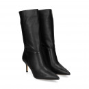 Media Bota Piel Negro  LAUREN RALPH LAUREN