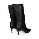 Media Bota Piel Negro  LAUREN RALPH LAUREN
