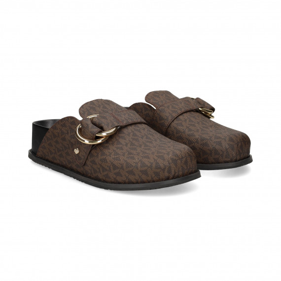 Zueco Plataforma Interior Logo Moka  MICHAEL KORS