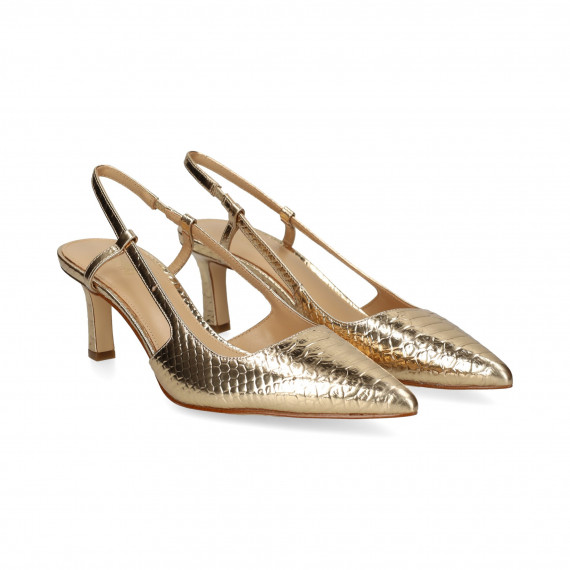 sin Talon Reptil Oro  MICHAEL KORS