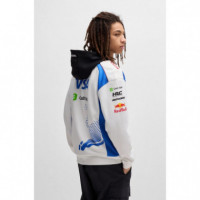 Sudadera HUGO X Vcarb con Capucha y Cremallera para Aficionados con Motivo de Toro