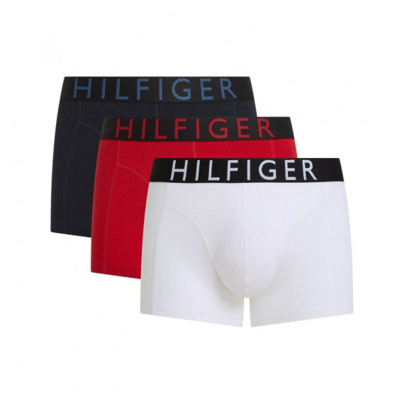 3P Trunk Med Red/th Whte/des Sky  TOMMY HILFIGER