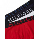 3P Trunk Med Red/th Whte/des Sky  TOMMY HILFIGER