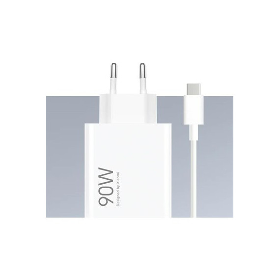 XIAOMI Cargador Hypercharge Combo 90W Usb-a + Cable TIPO-C.3.6-5-5-20V-6.1V