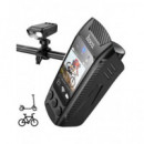 HOCO Camara DV104 4K 12MP Anti-shake con Pantalla y Luz Led para Bici O Moto
