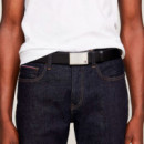 Cinturón Ajustable con Logo en Placa  TOMMY HILFIGER