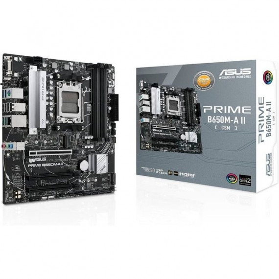 ASUS Placa Base Prime B650M-A Ii Csm Socket AM5 Amd 7000  / 4XDDR5 / 2XM.2