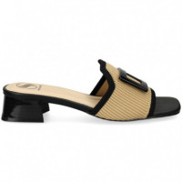 Pala Regilla Negro+camel  MISS ELASTIC