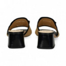 Pala Aplique Regilla Negro+camel  MISS ELASTIC