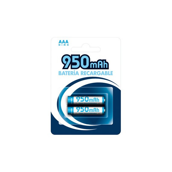NIMO Pack 2 Pilas Aaa Recargable 950MAH BAT272