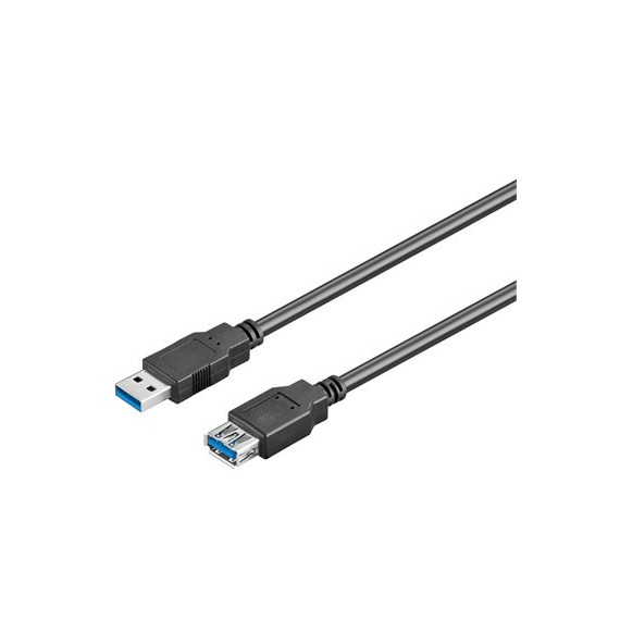 NIMO Cable Usb-a M-h 3.0 3MTRS Negro WIR1177