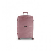 GABOL Maleta Viaje Grande con 4 Ruedas Polipropileno Kiba Rosa 76X49X32 Cm