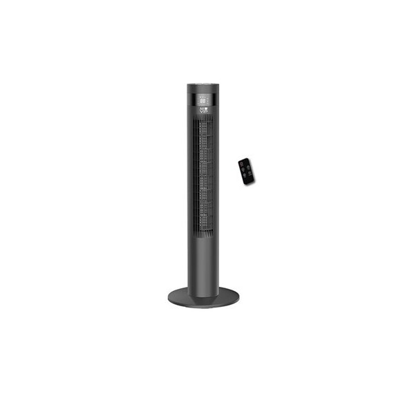 MUVIP Ventilador de Torre 50W 3 Velocidades, Pantalla Led MV0595