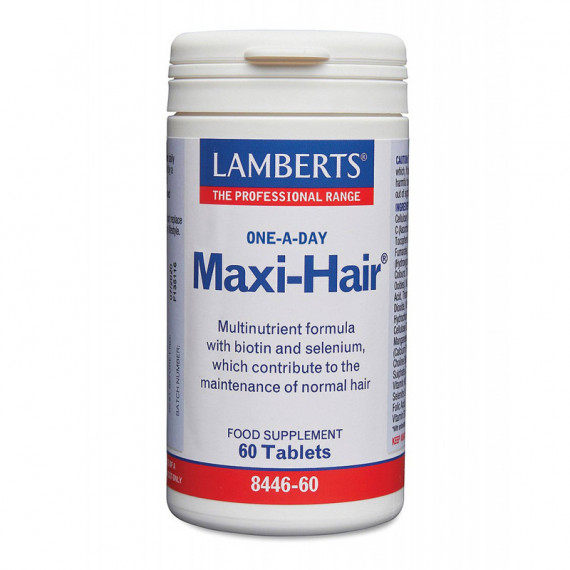 LAMBERTS MAXI-HAIR 60 TABLETAS