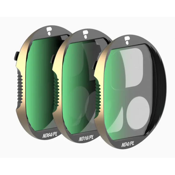 Coleccion de Filtros para Mavic 4 Pro Vivid Nd/pl  [ND4/PL, ND16/PL, ND64/PL]  POLARPRO