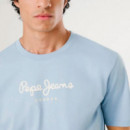 Camiseta Logo Estampado Fit Regular  PEPE JEANS