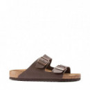 Sandalias Arizona Marrón Oscuro Eva Unisex BIRKENSTOCK