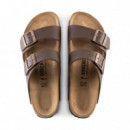 Sandalias Arizona Marrón Oscuro Eva Unisex BIRKENSTOCK