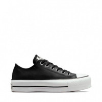 Zapatillas Chuck Taylor All Star Platform Clean Leather  CONVERSE